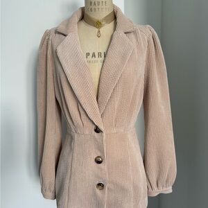 Anthropologie Courtney Corduroy Blazer